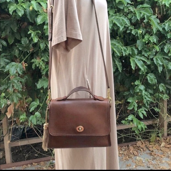 Vintage Coach Court Bag